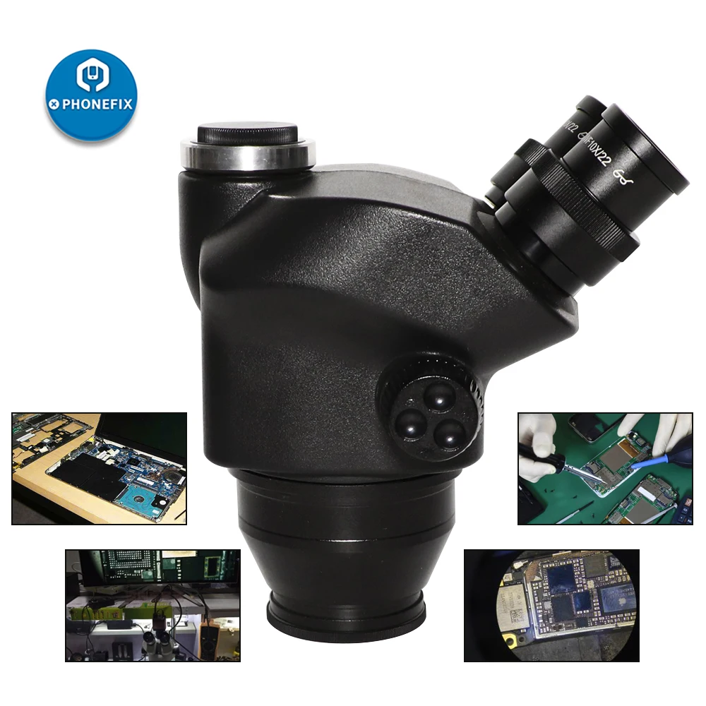 Trinocular Stereo Microscope 7X-45X - 2020 Black 3.5X-90X 7X-45X Trinocular stereo