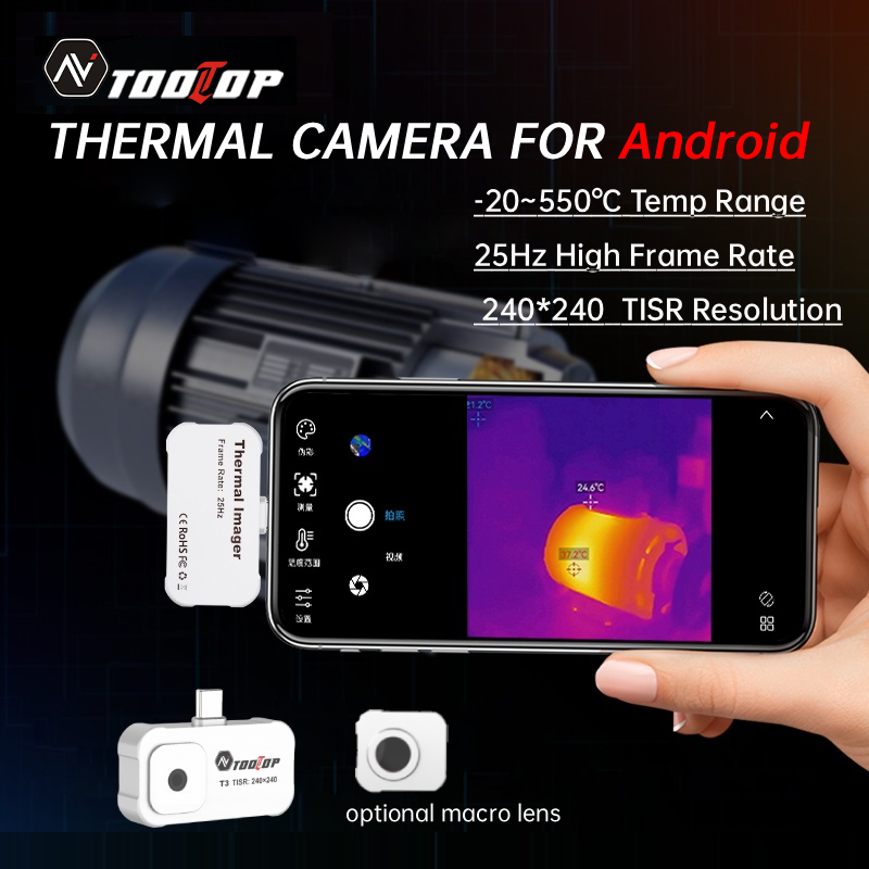 Thermal Imaging Camera Pcb Repair - TOOLTOP T3 Infrared Thermal Camera for