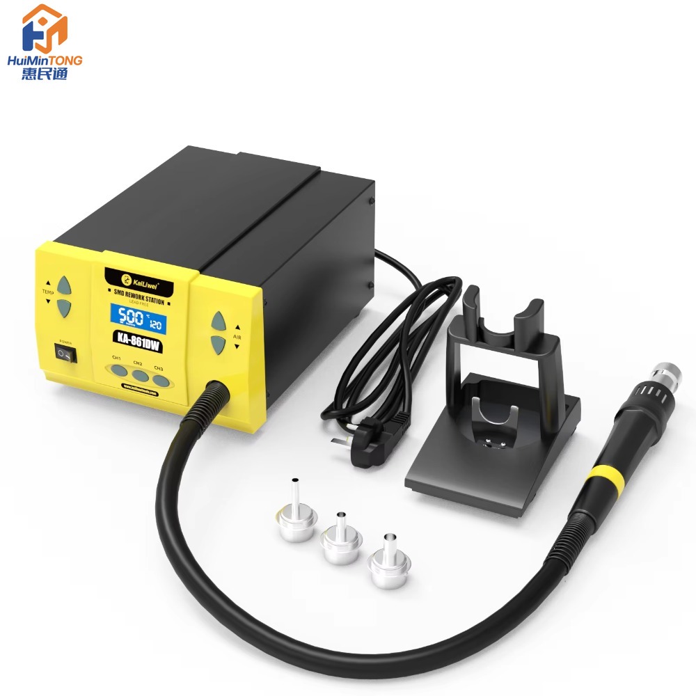 Hot Air Rework Station 861Dw - Kailiwei 861DW 1000W Lead Free Digital
