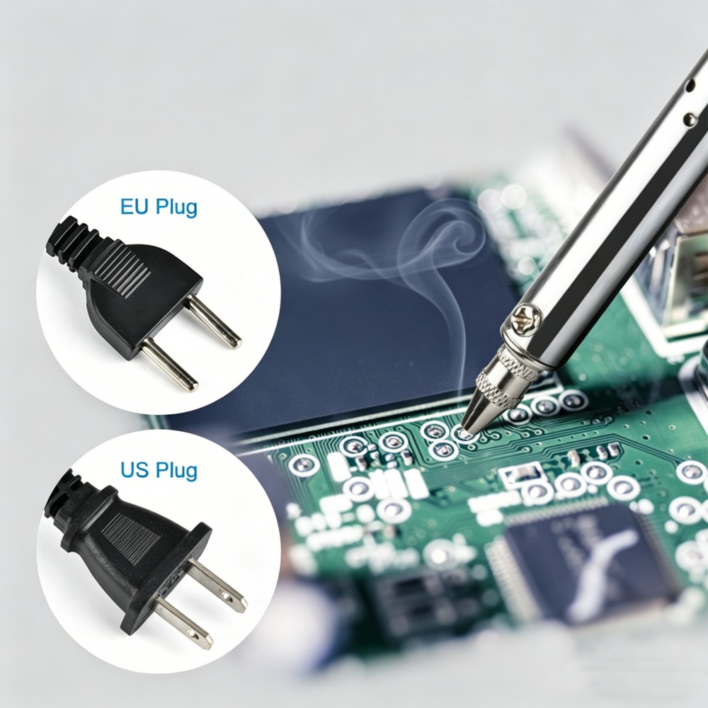 AC 220V Soldering Iron Electri - Desoldering Pump Electric Vacuum Station 评论和价格